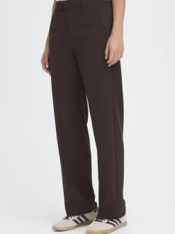 PULZ Jeans Damen Freizeithose PZLEONORA in mocca