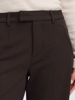 PULZ Jeans Damen Freizeithose PZLEONORA in mocca