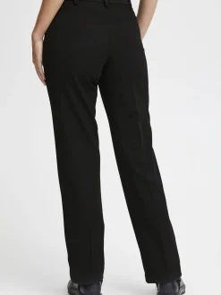PULZ Jeans Damen Freizeithose PZLEONORA in schwarz