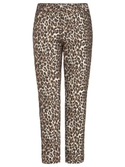 PULZ Jeans Damen Hose PZBINDY in braun