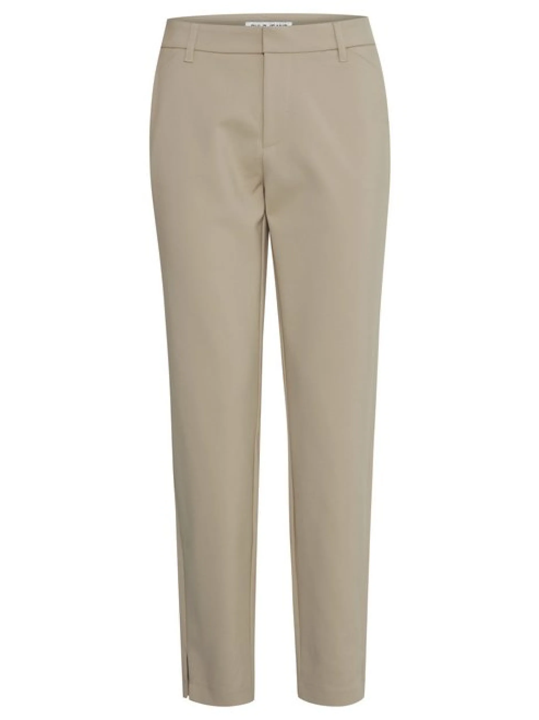 PULZ Jeans Damen Hose PZBINDY in beige