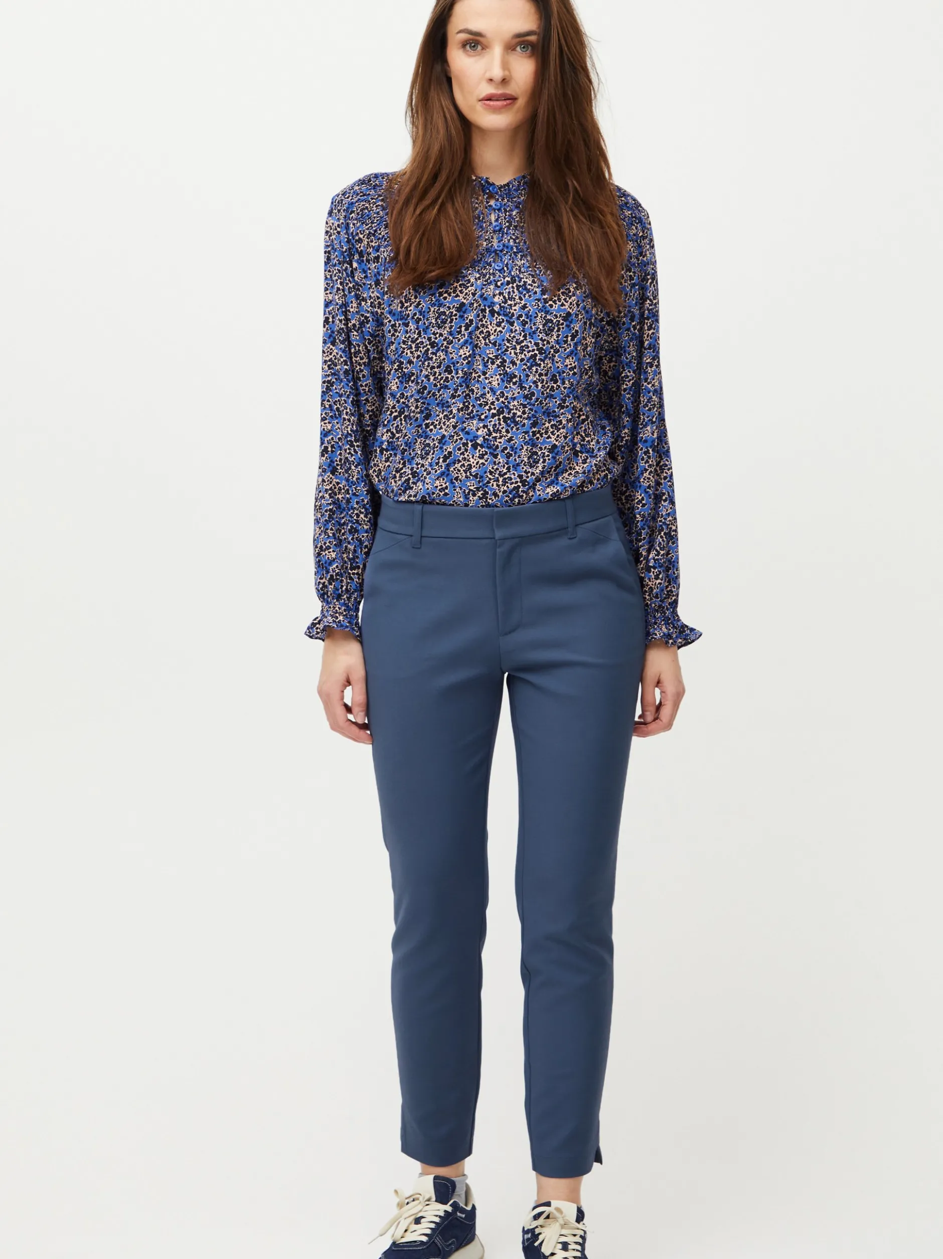 PULZ Jeans Damen Hose PZBINDY in indigo