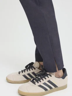 PULZ Jeans Damen Hose PZBINDY Hohe Taille in blau