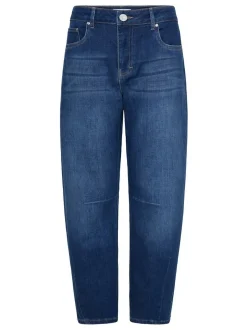 PULZ Jeans Damen Jeans PZANNI in medium stone denim