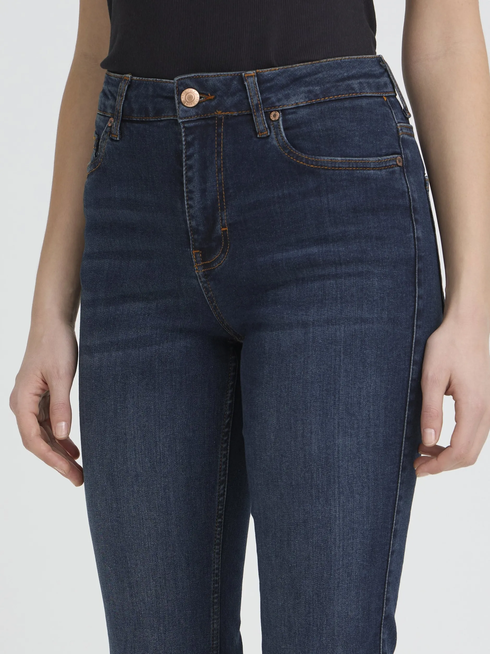 PULZ Jeans Damen Jeans PZEMMA in blau