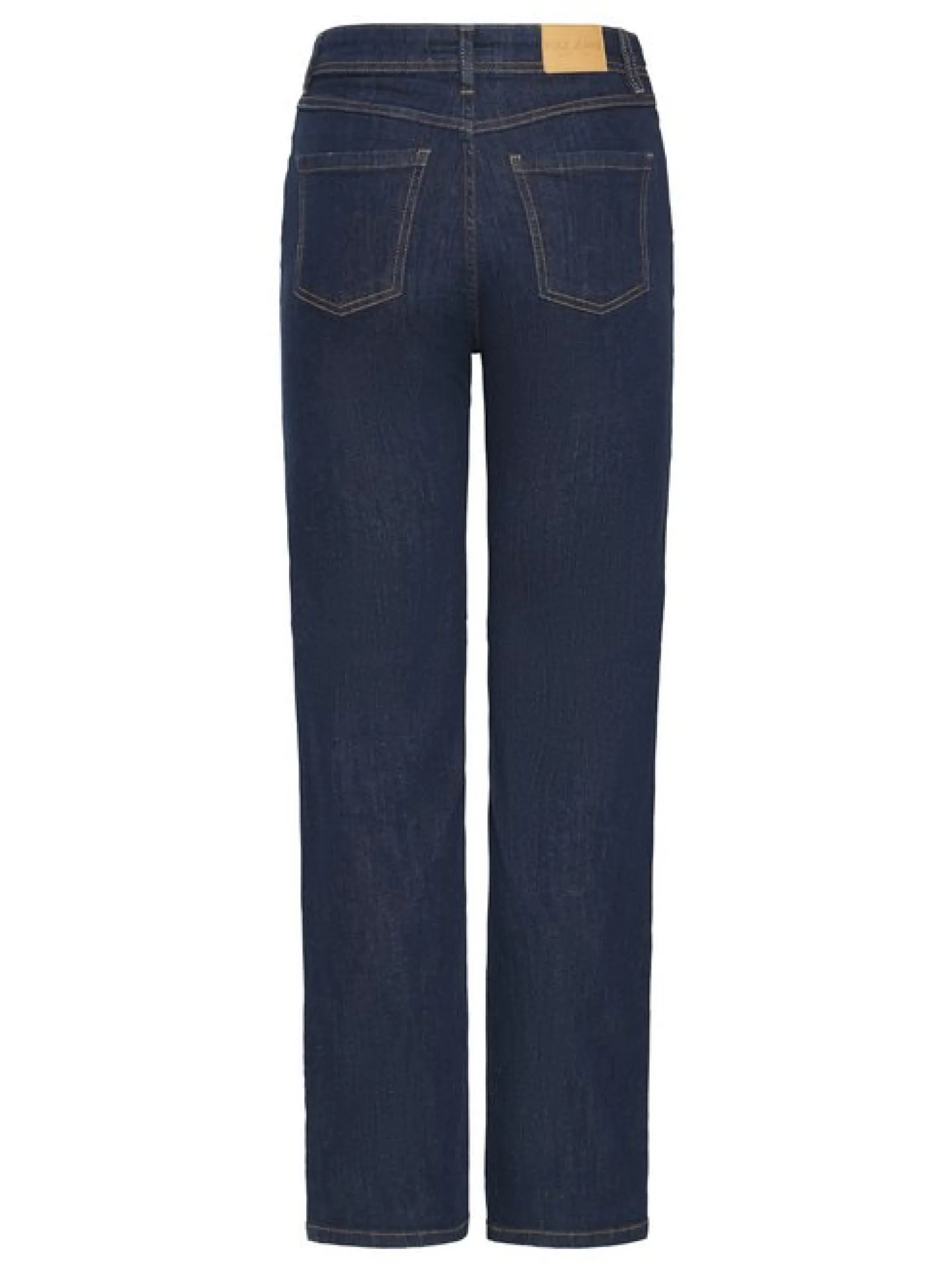 PULZ Jeans Damen Jeans PZKATJA Hohe Taille in rinsed blau