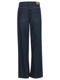 PULZ Jeans Damen Jeans PZVEGA Hohe Taille in dark stone denim