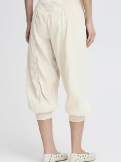 PULZ Jeans Damen Shorts PZJILL in beige