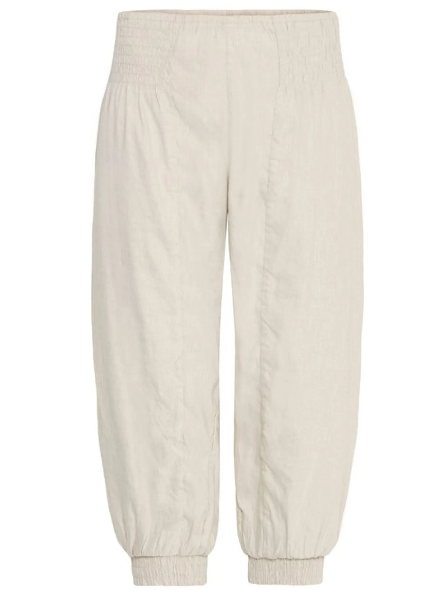 PULZ Jeans Damen Shorts PZJILL in beige
