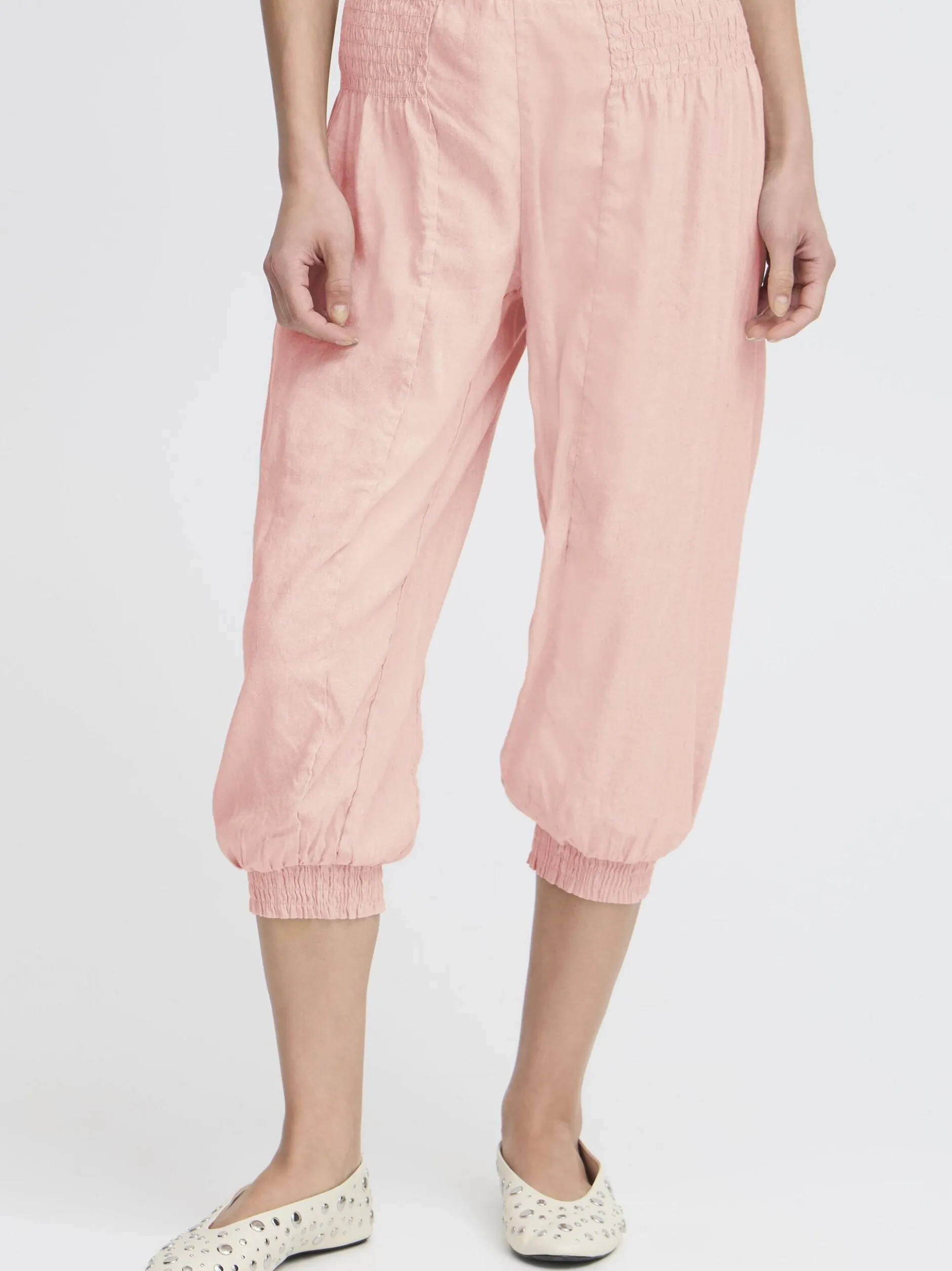 PULZ Jeans Damen Shorts PZJILL in rosa