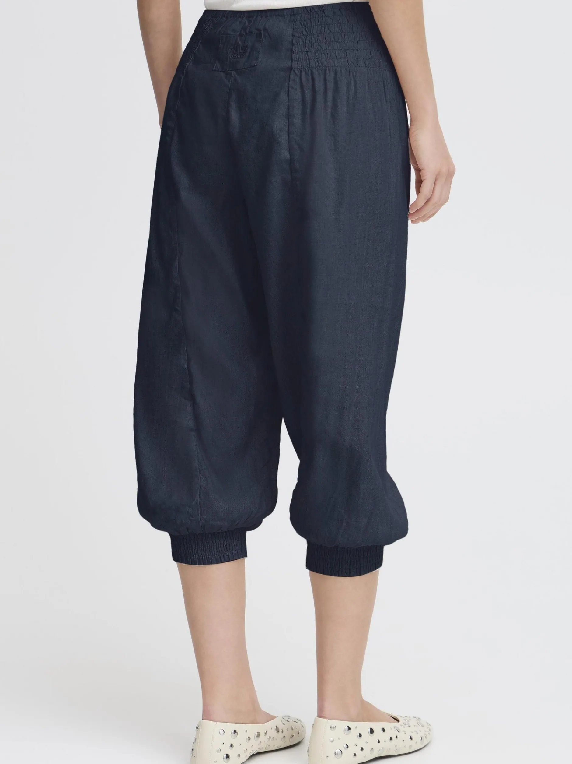 PULZ Jeans Damen Shorts PZJILL in blau
