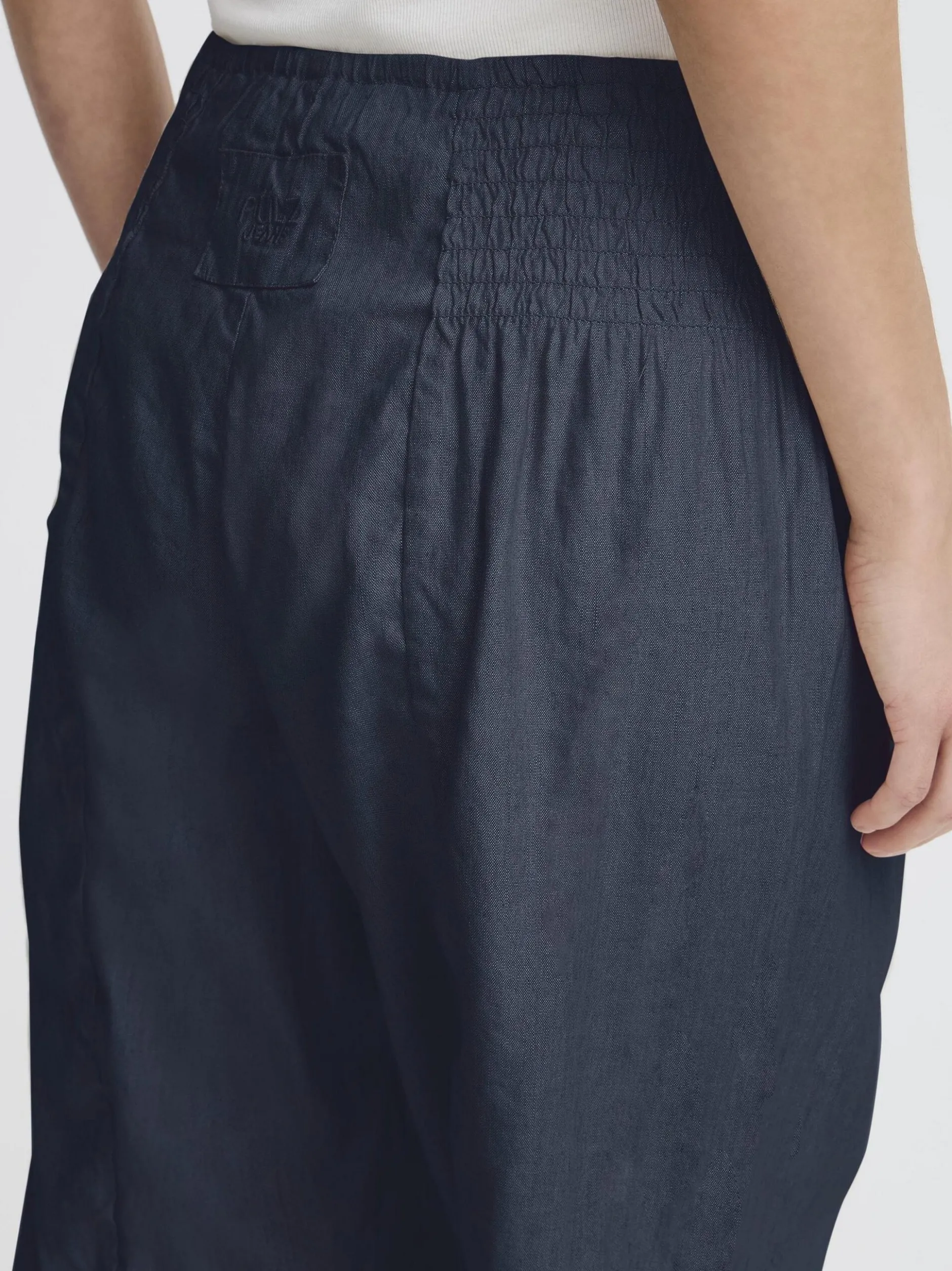 PULZ Jeans Damen Shorts PZJILL in blau