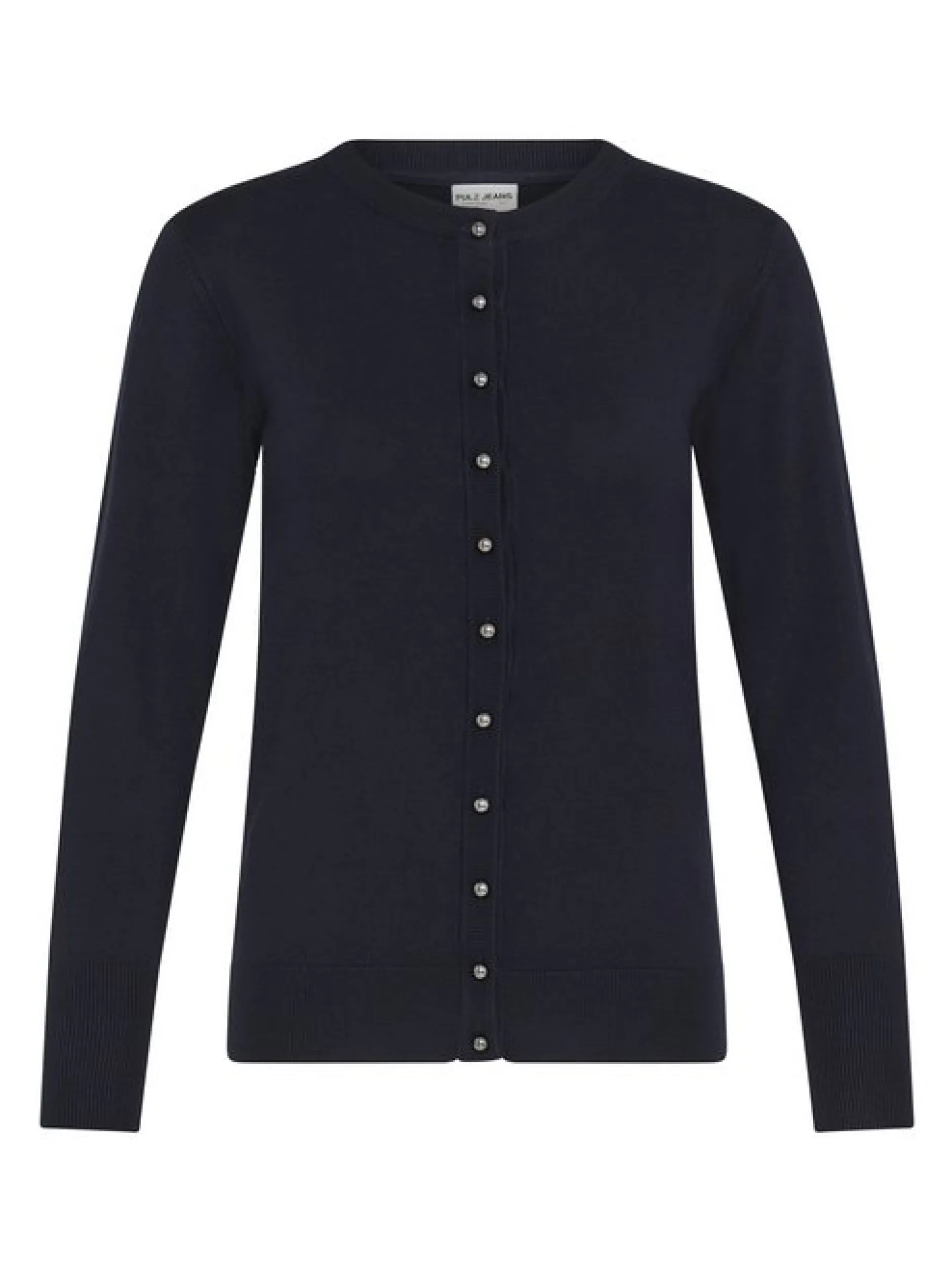 PULZ Jeans Damen Strickjacke PZSARA in blau