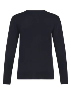 PULZ Jeans Damen Strickjacke PZSARA in blau
