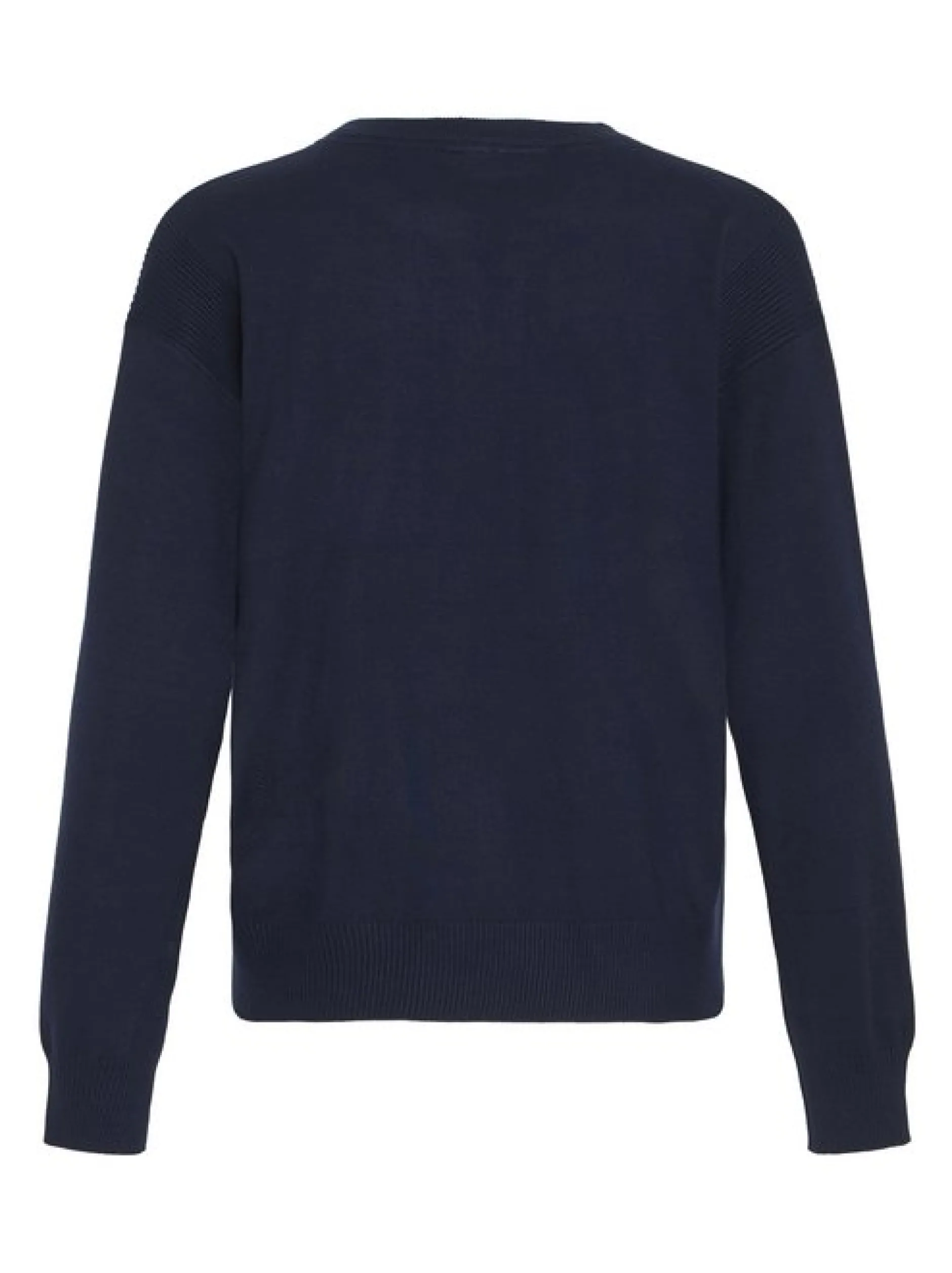 PULZ Jeans Damen Strickpullover PZSARA in marine