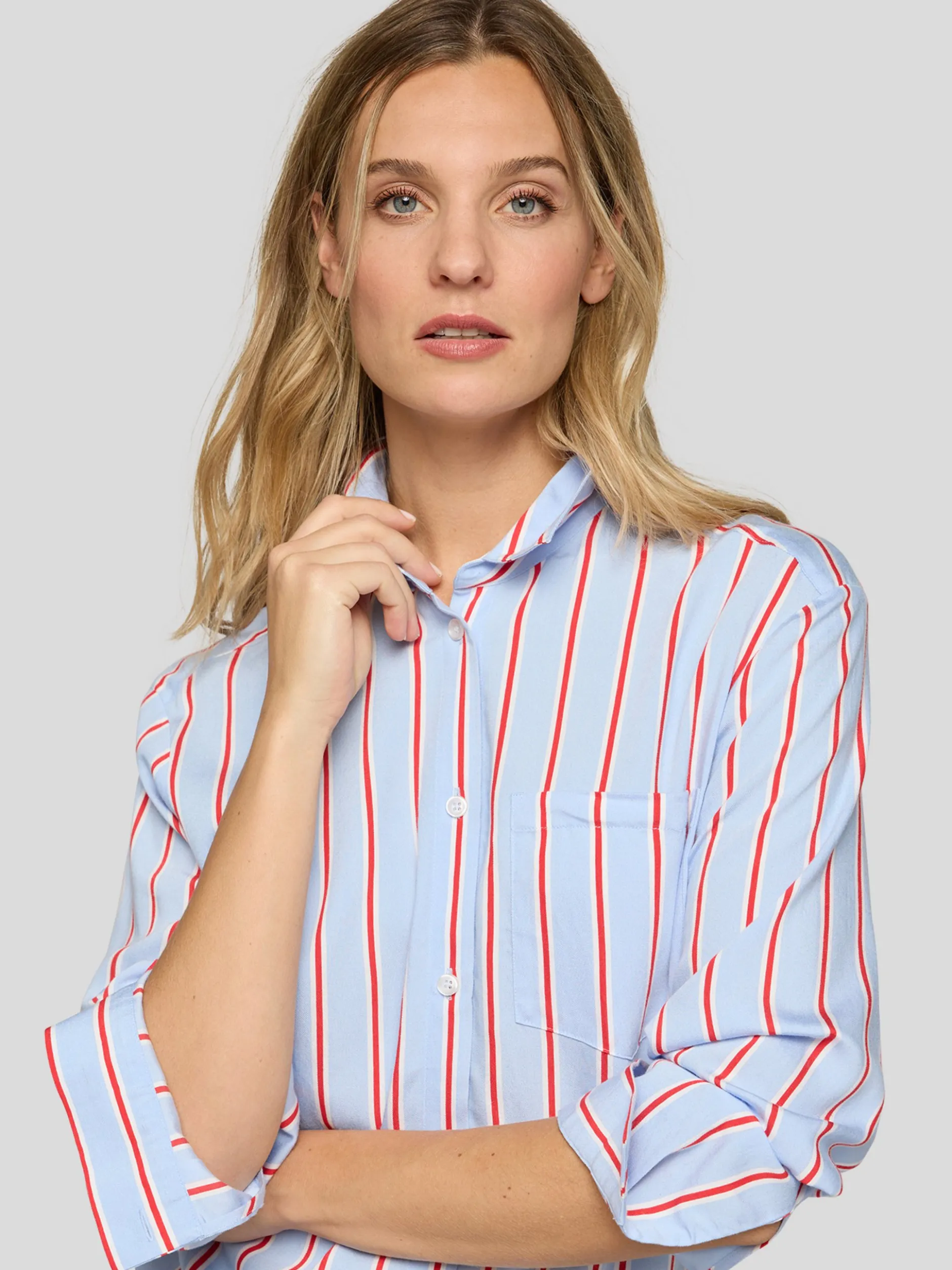 RABE Damen Bluse in hellblau