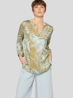 RABE Damen Bluse in hellblau mehrfarbig