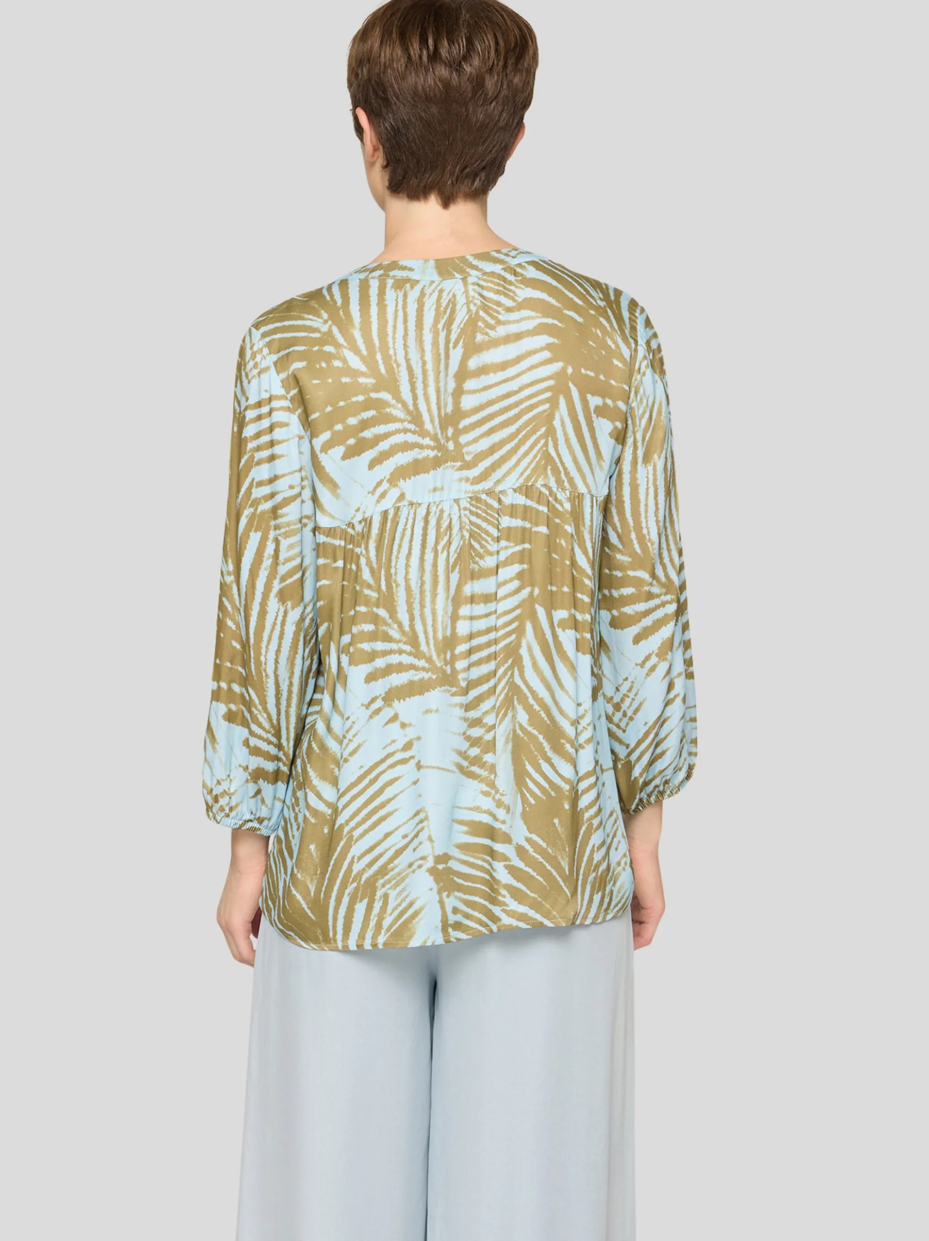 RABE Damen Bluse in hellblau mehrfarbig