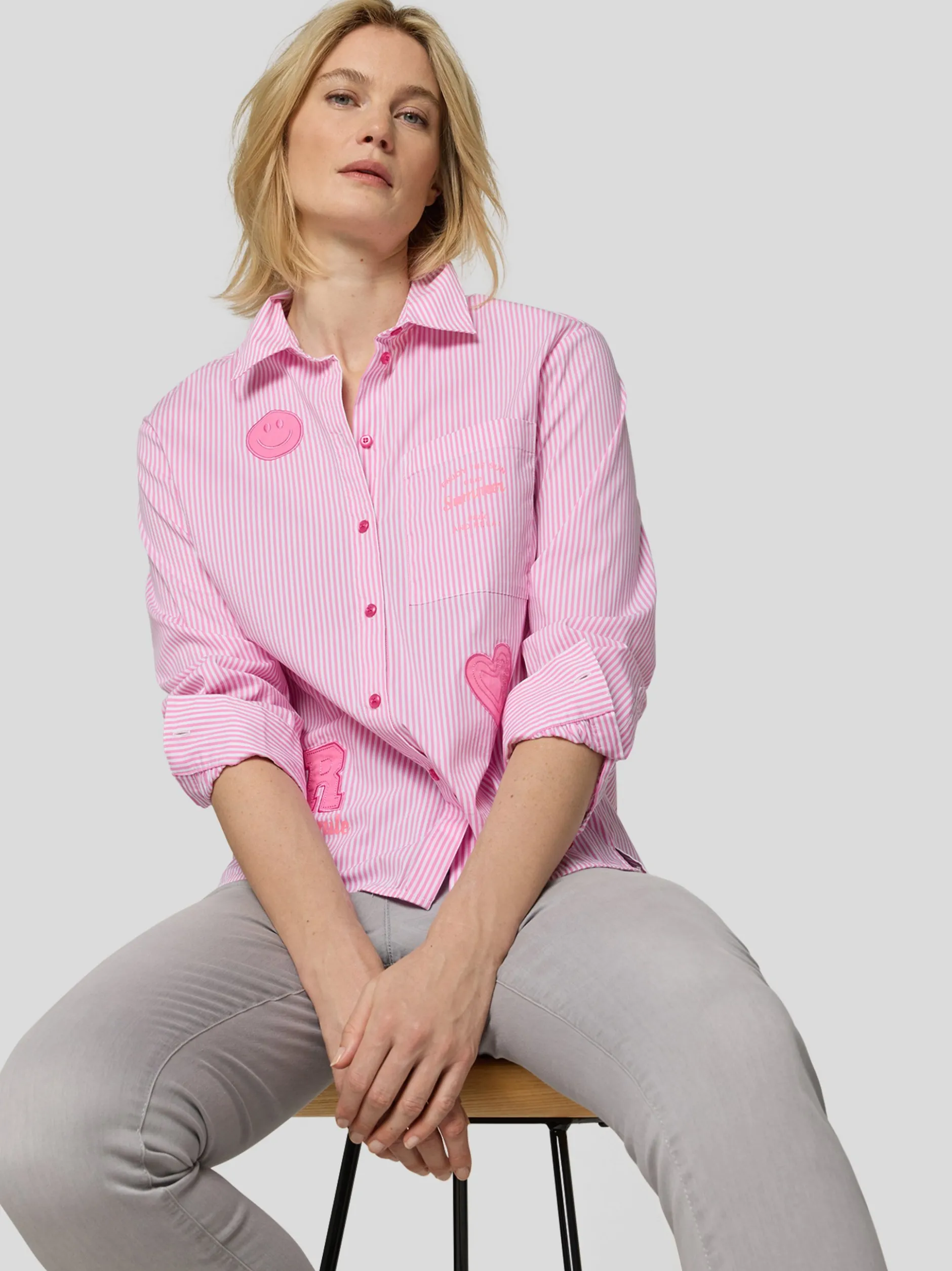 RABE Damen Bluse in rosa
