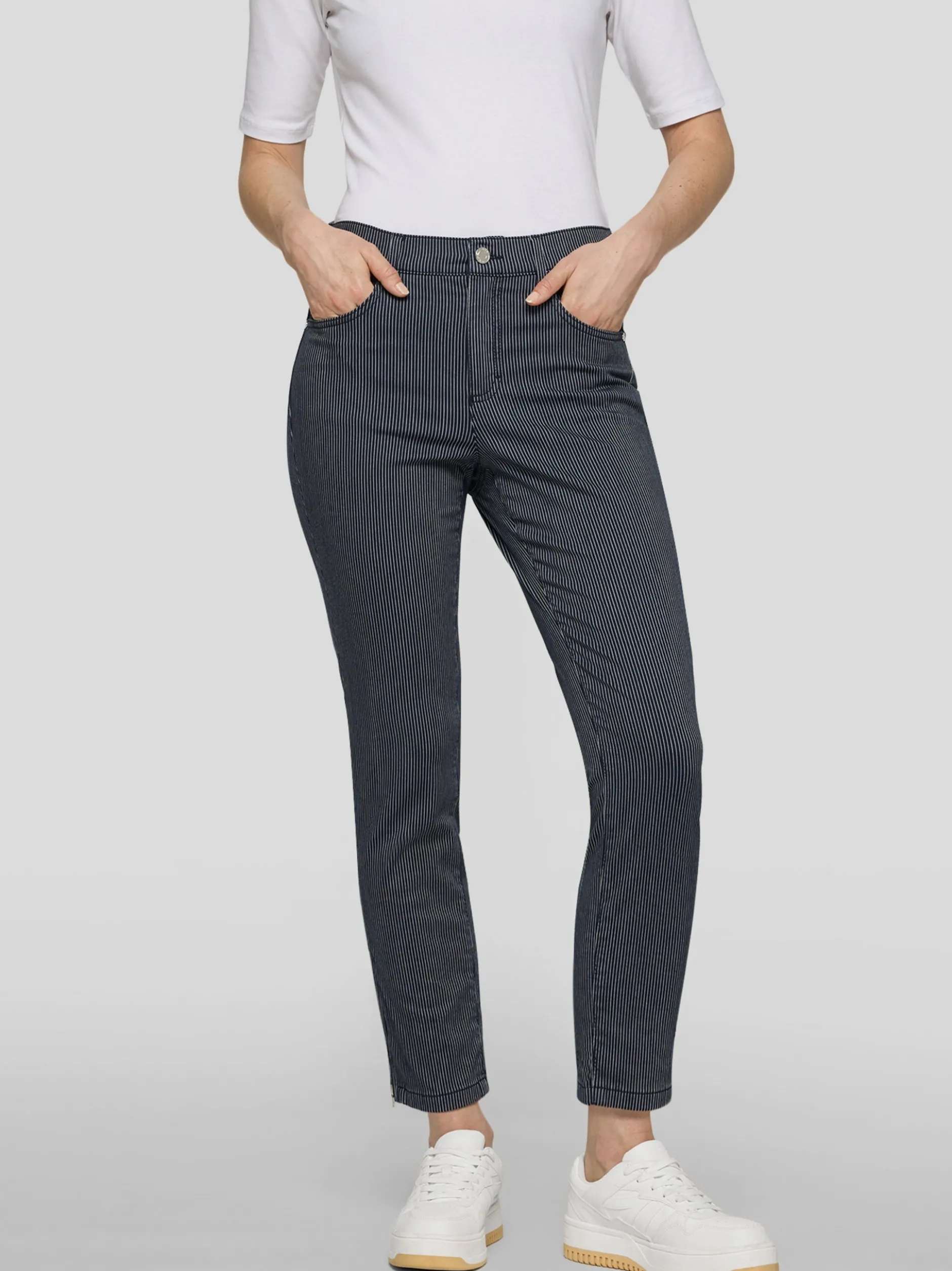 RABE Damen Hose in marine weiß