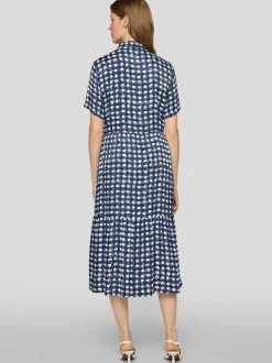 RABE Damen Kleid in blau weiß