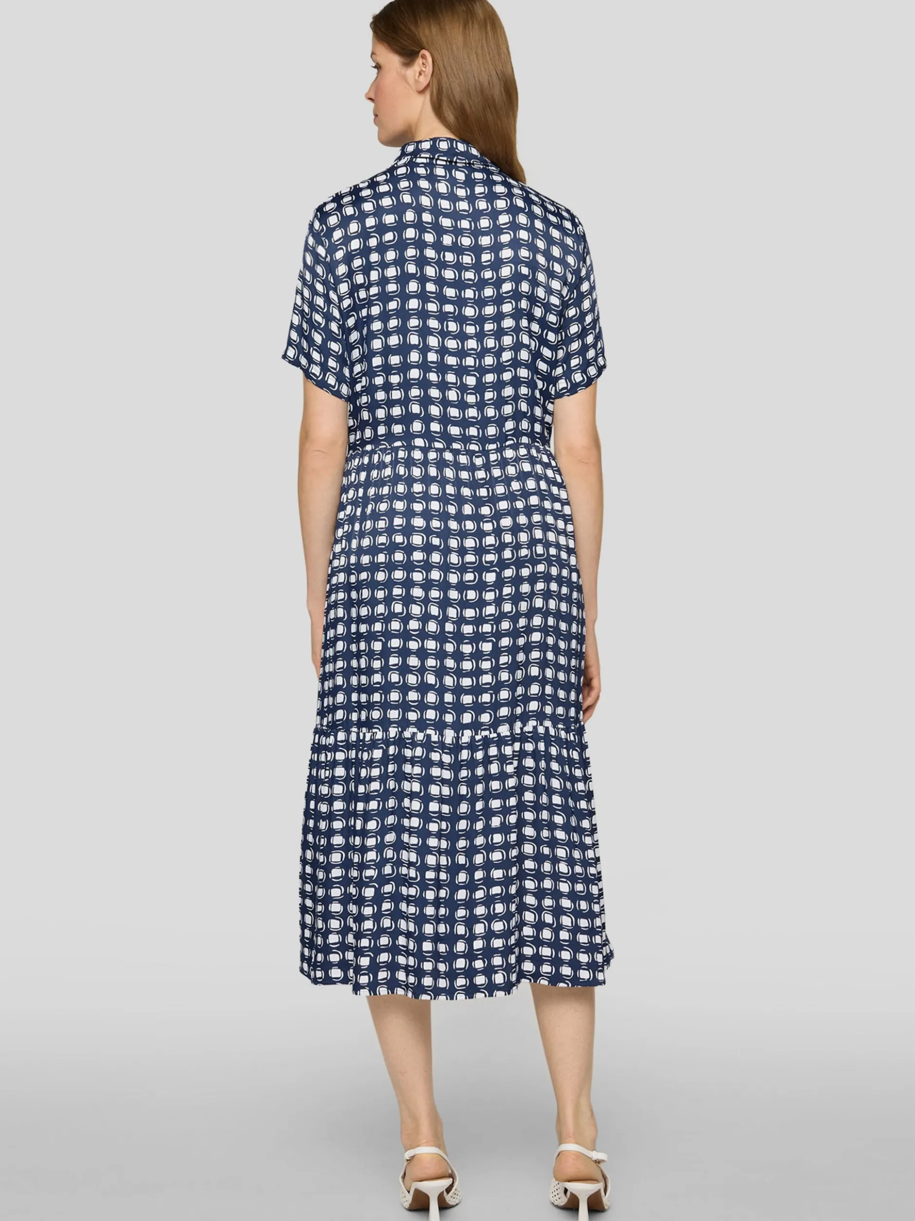 RABE Damen Kleid in blau weiß