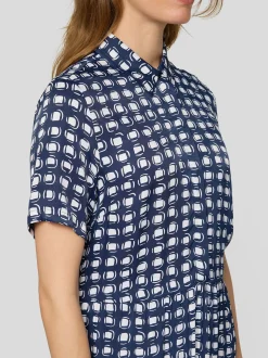 RABE Damen Kleid in blau weiß