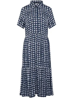 RABE Damen Kleid in blau weiß