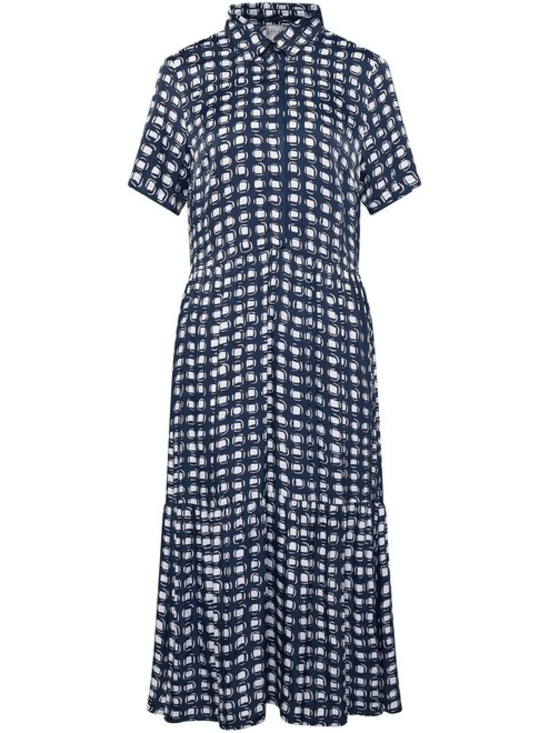 RABE Damen Kleid in blau weiß