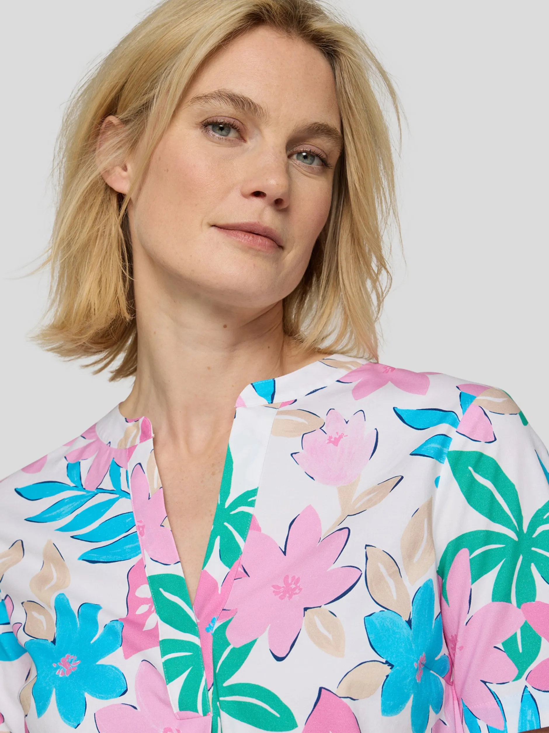 RABE Damen Kleid in rosa mehrfarbig