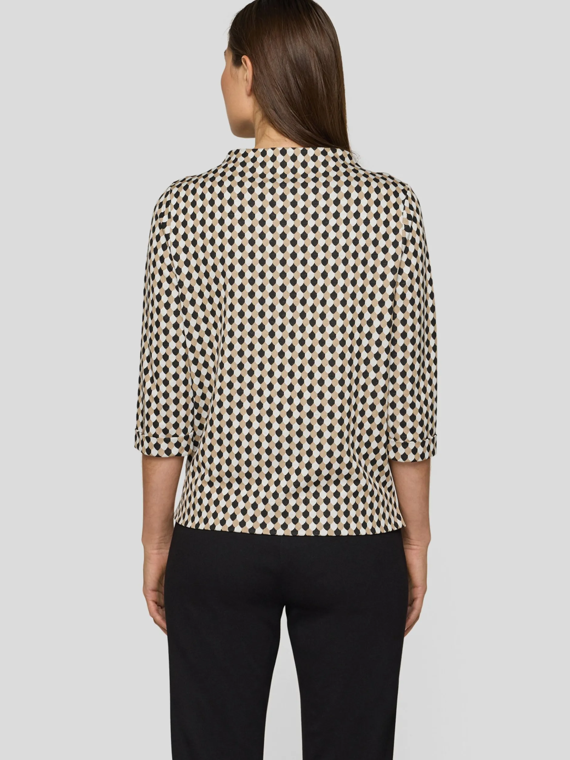 RABE Damen Langarmshirt in braun