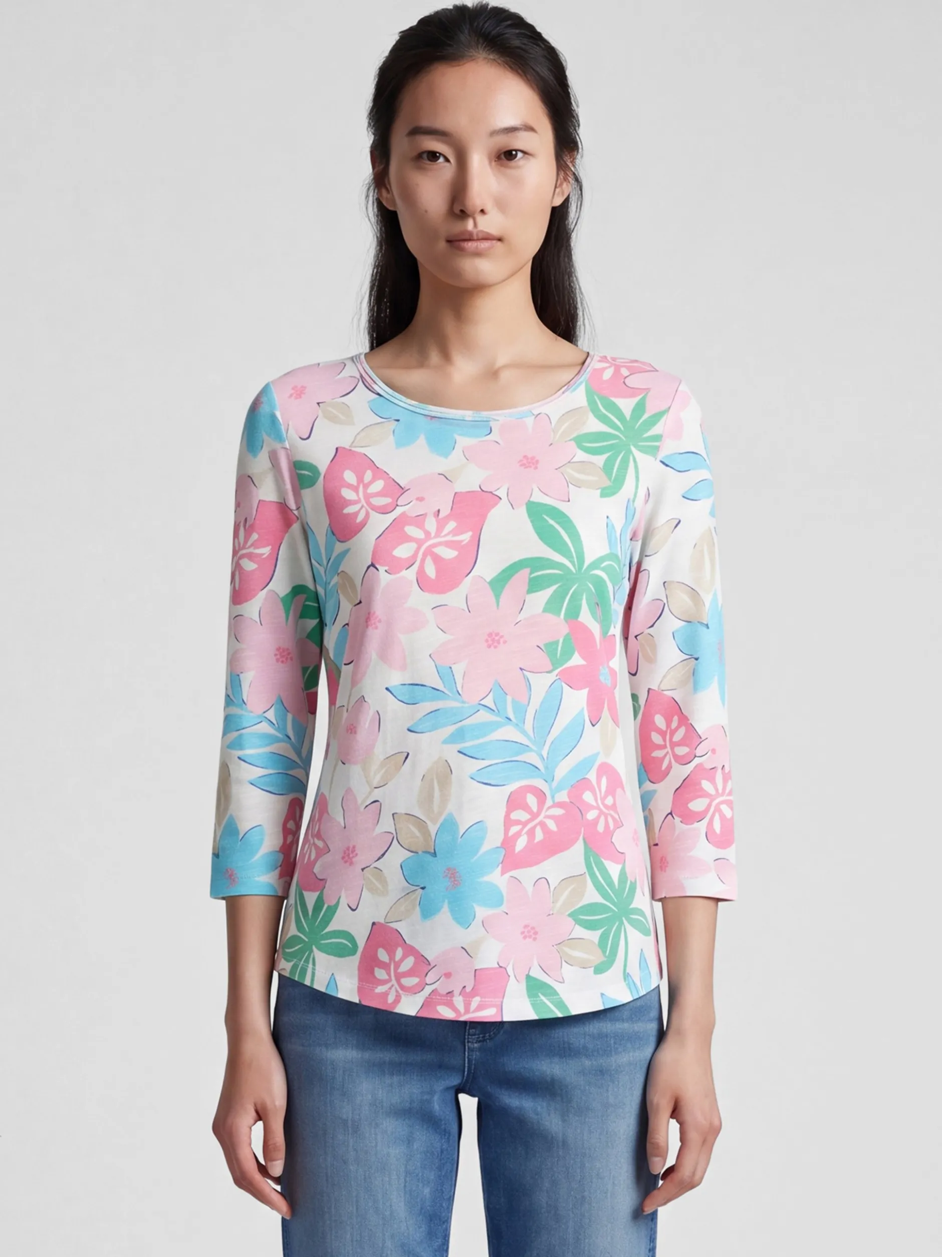 RABE Damen Langarmshirt in mehrfarbig