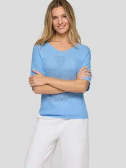 RABE Damen Pullover in blau