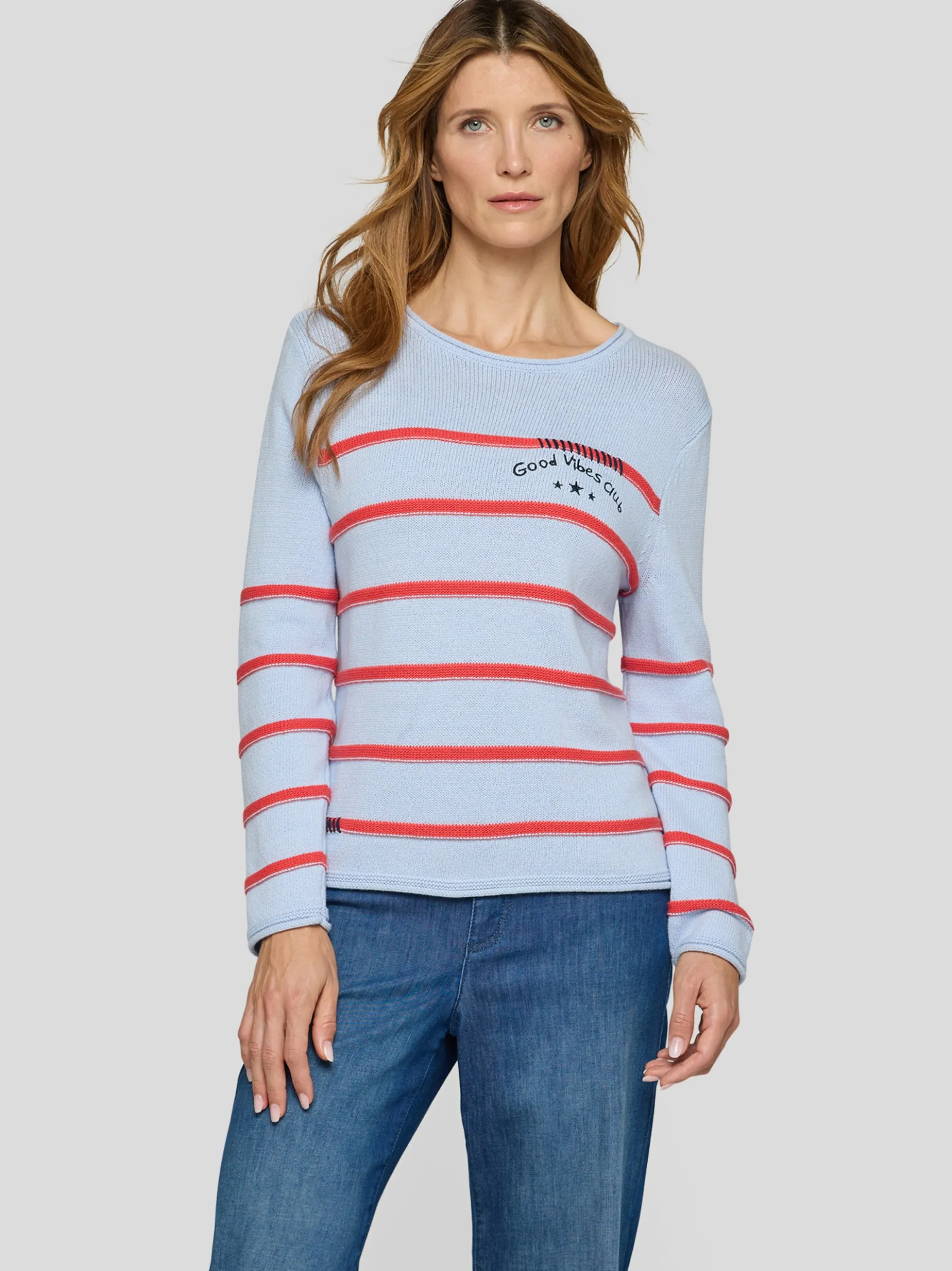 RABE Damen Pullover in blau