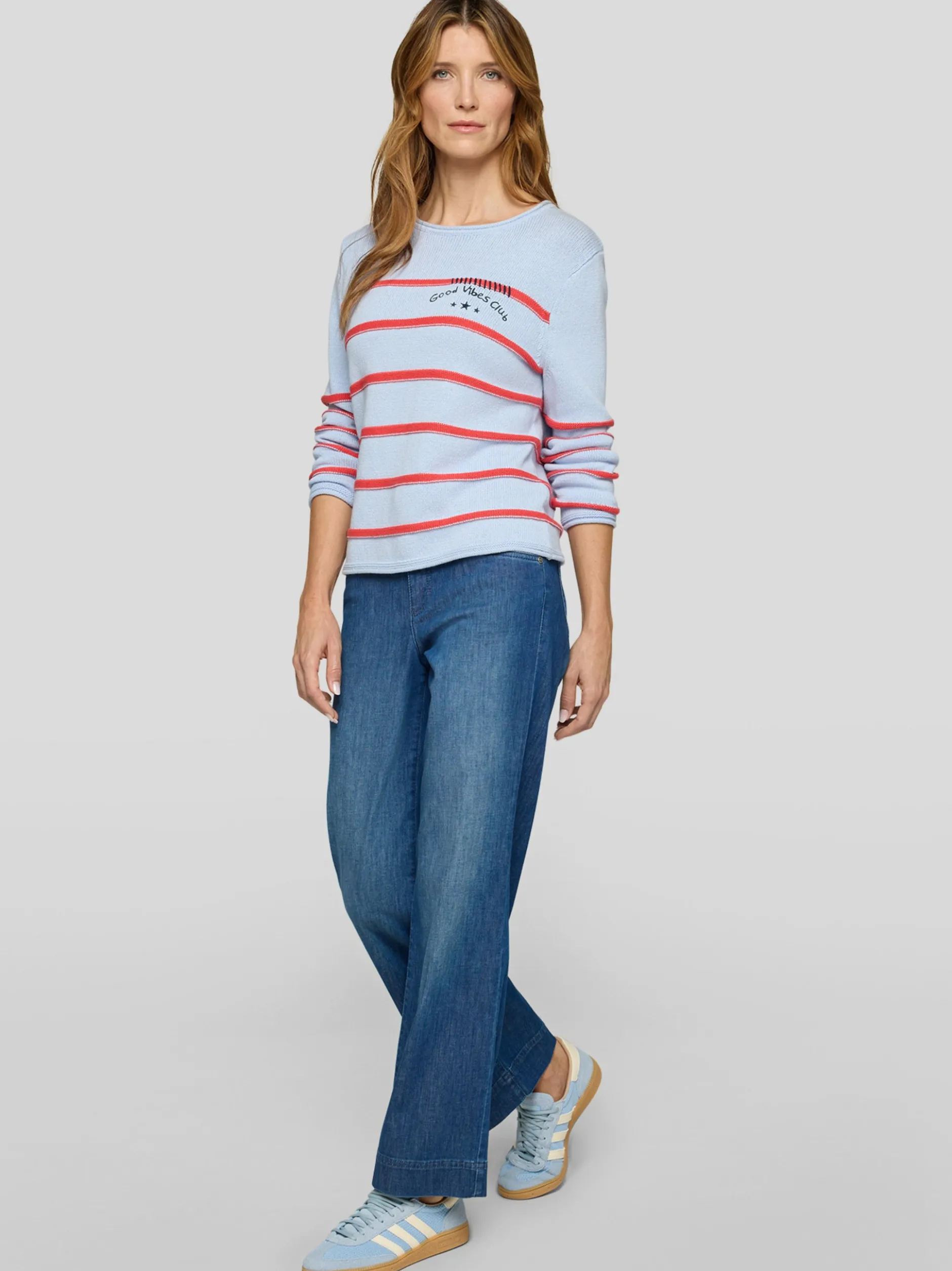 RABE Damen Pullover in blau
