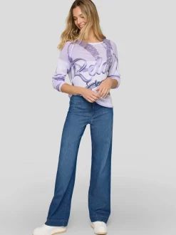 RABE Damen Pullover in lila