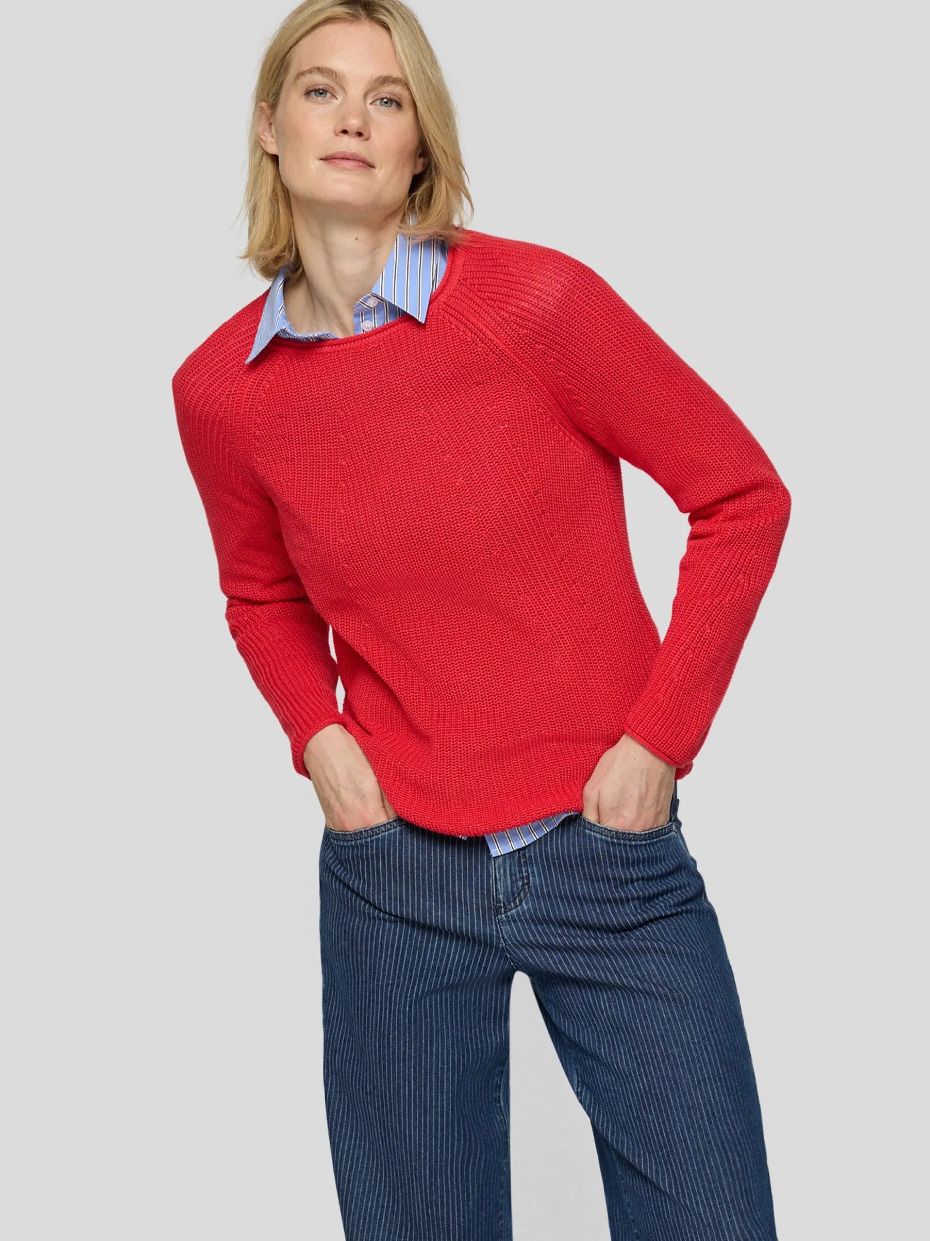 RABE Damen Pullover in rot