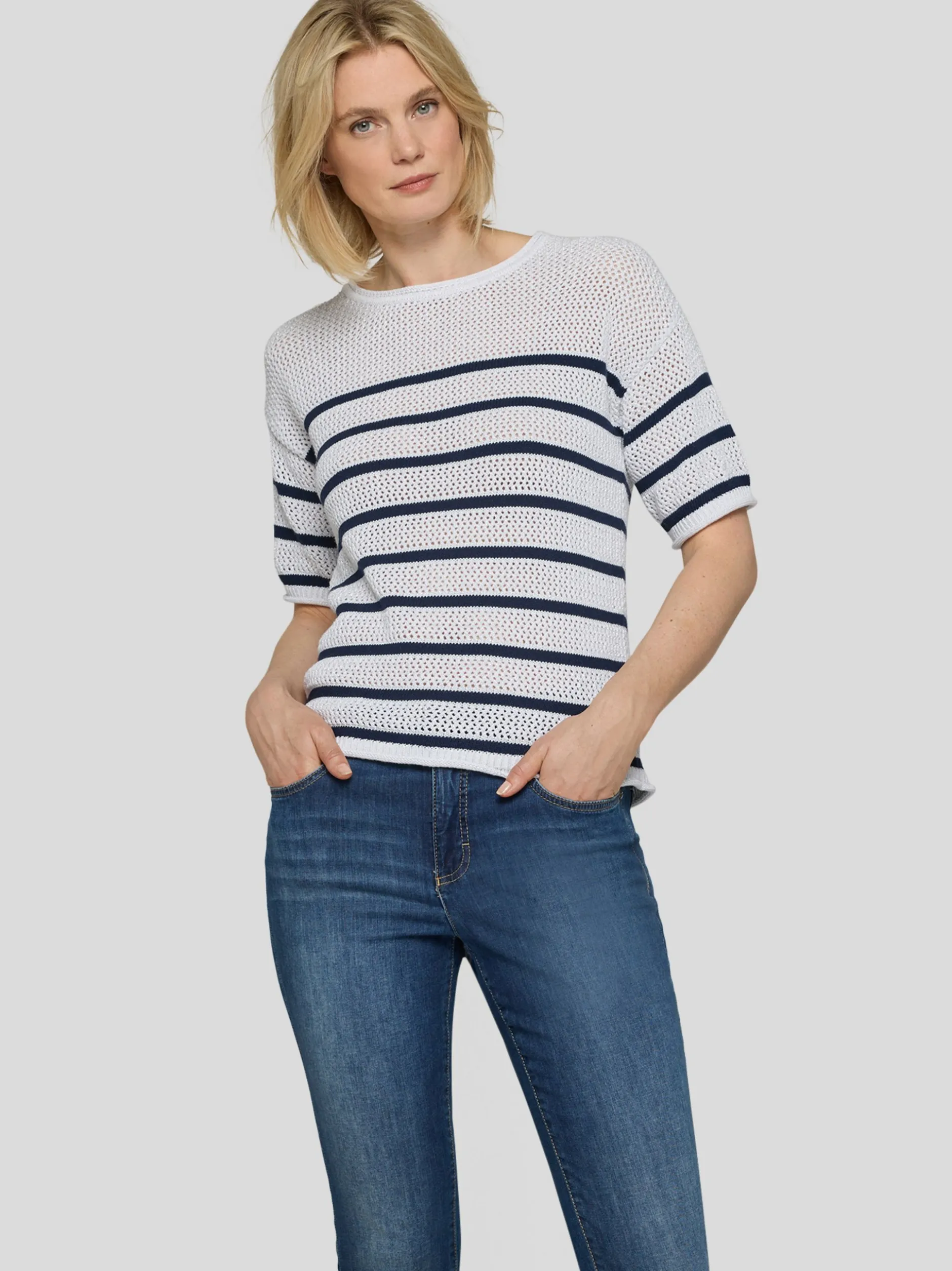 RABE Damen Pullover in weiß