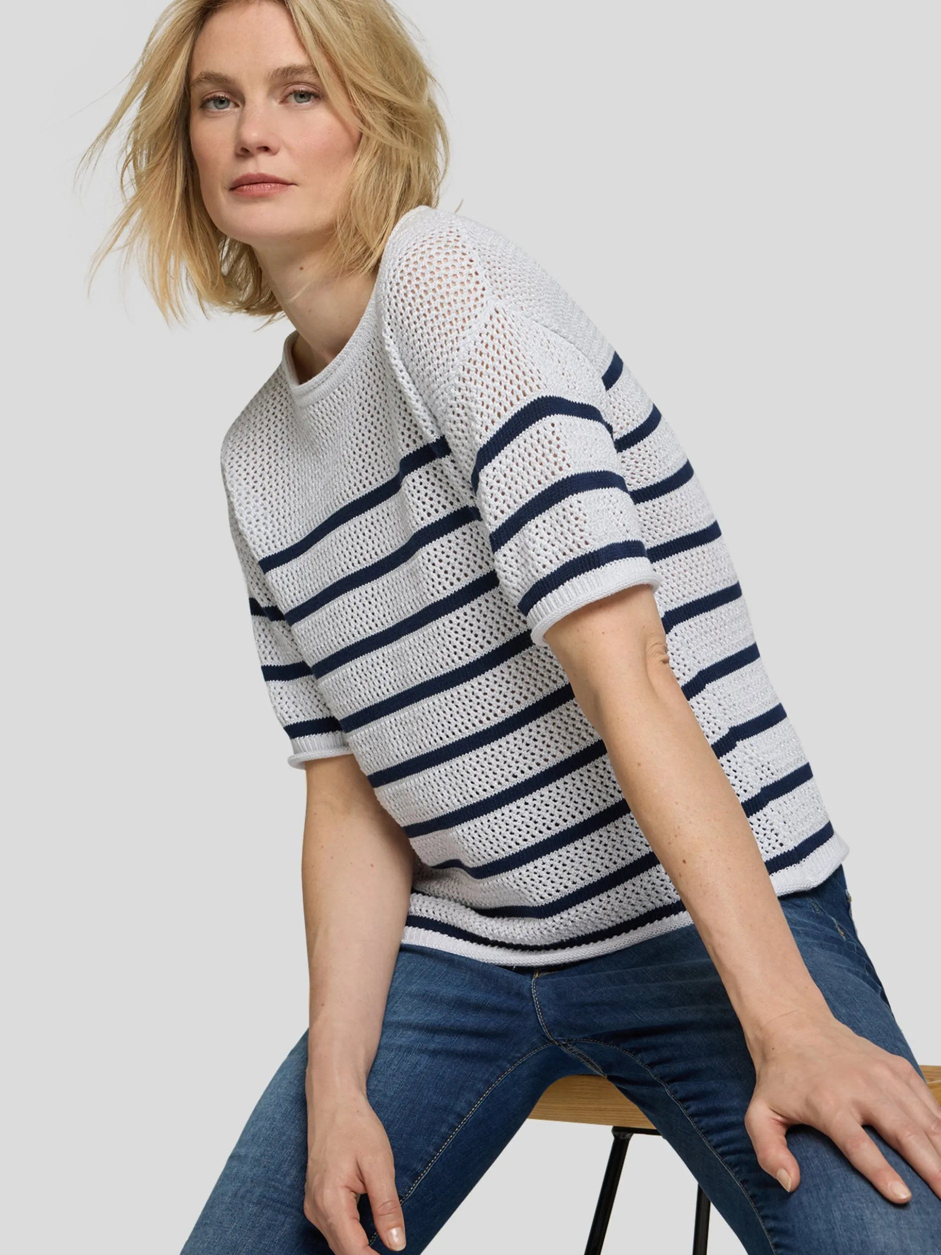 RABE Damen Pullover in weiß