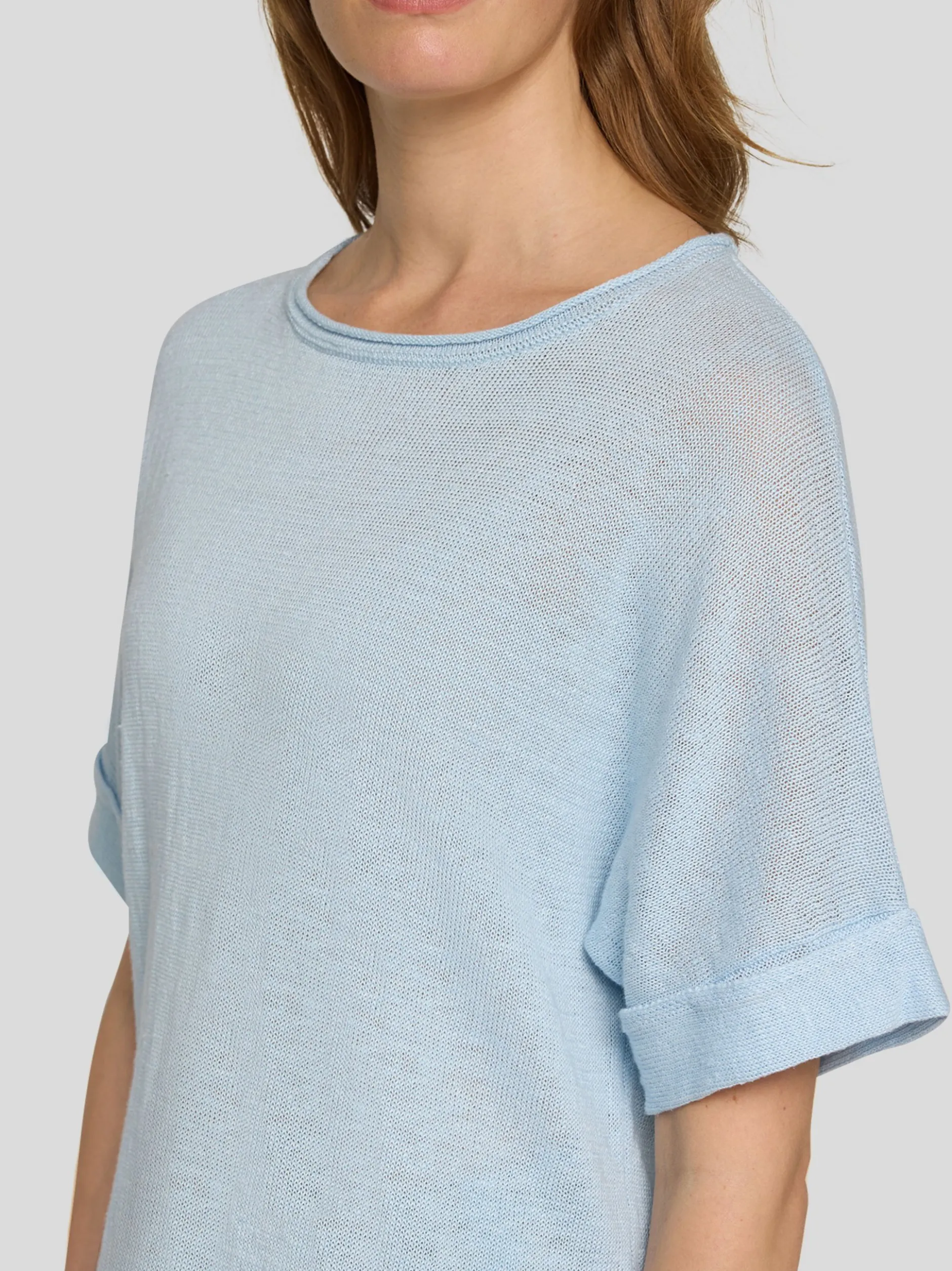 RABE Damen Strickshirt in hellblau