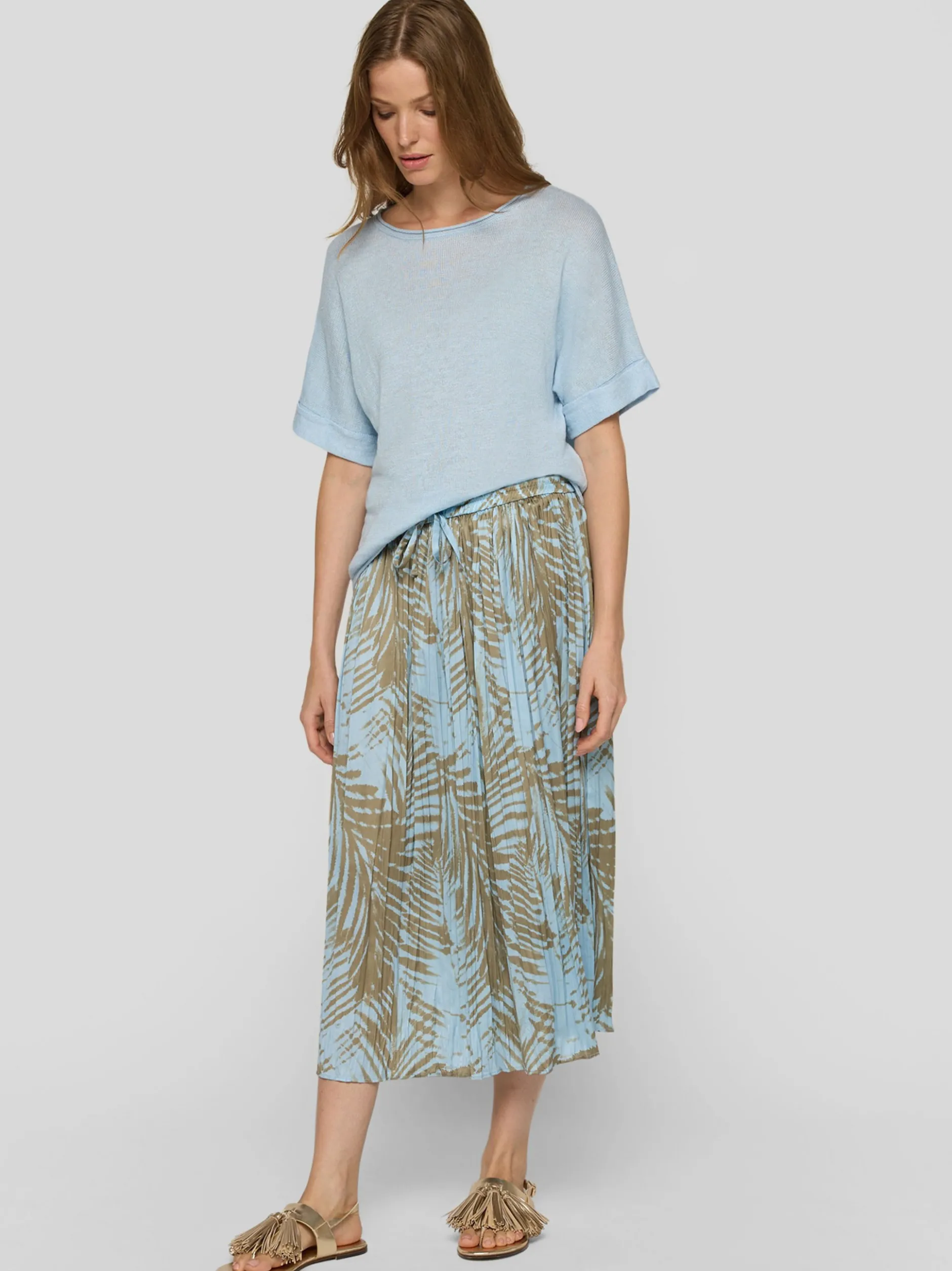 RABE Damen Strickshirt in hellblau