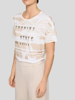 RABE Damen T-Shirt in beige