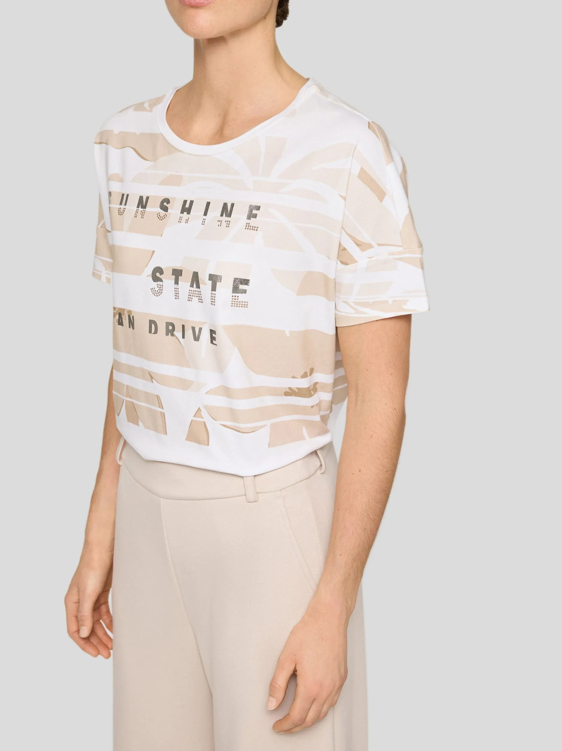 RABE Damen T-Shirt in beige