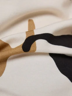 RABE Damen T-Shirt in beige mehrfarbig