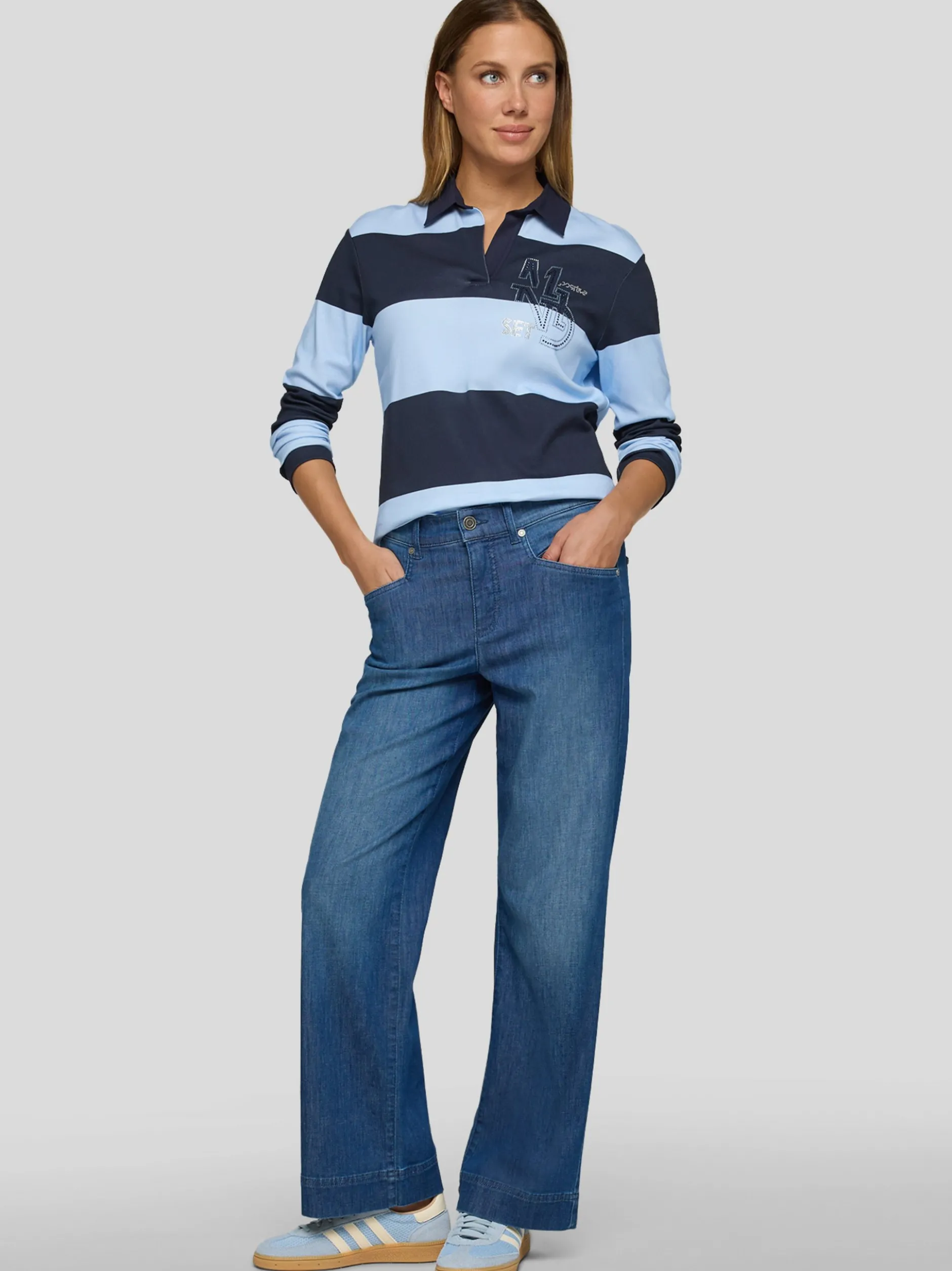 RABE Damen T-Shirt in blau