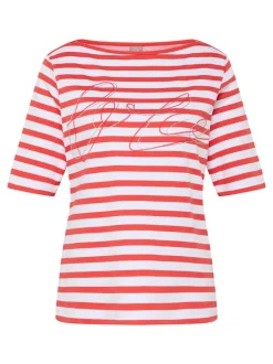 RABE Damen T-Shirt in koralle weiß