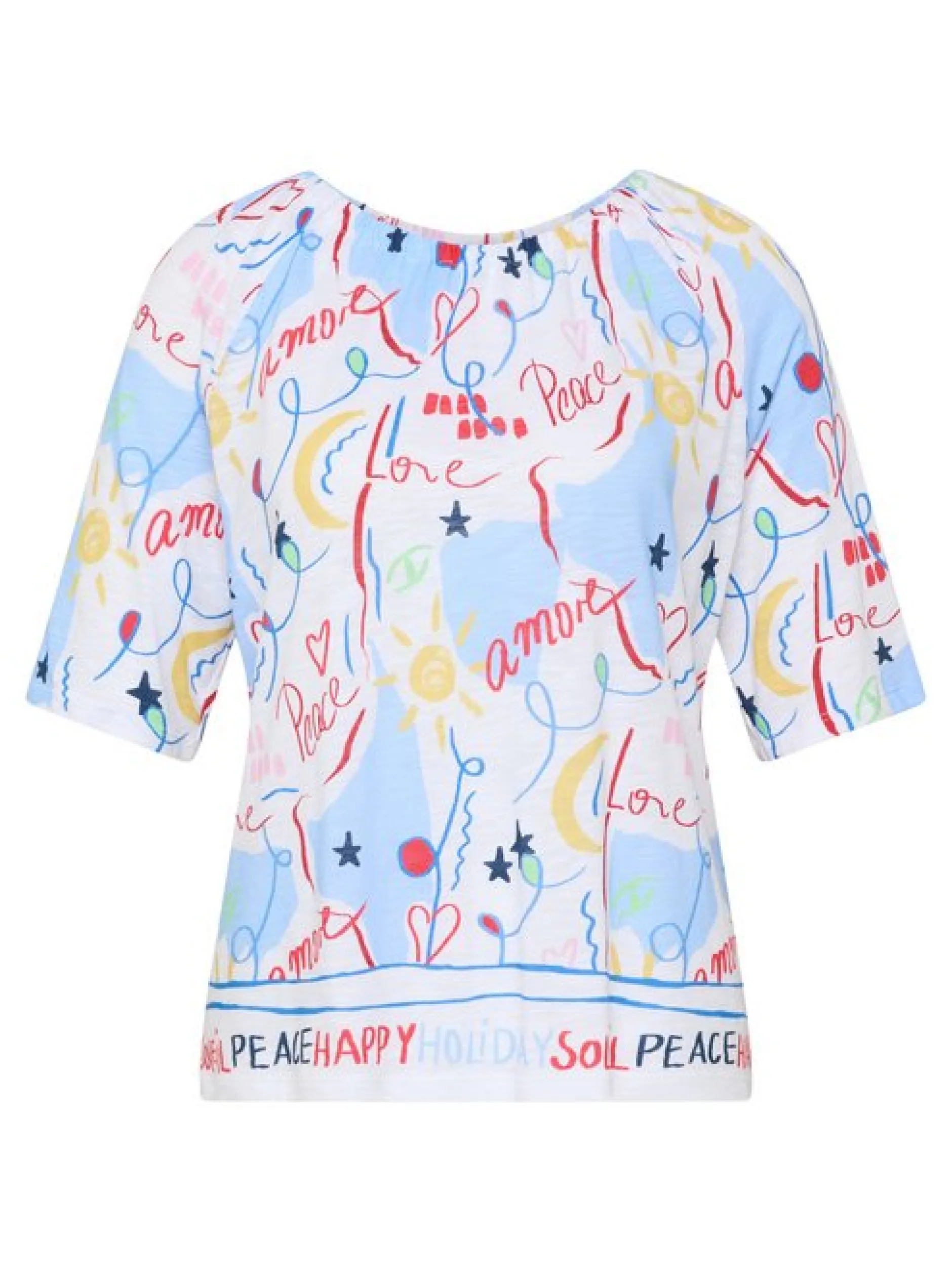RABE Damen T-Shirt in weiß