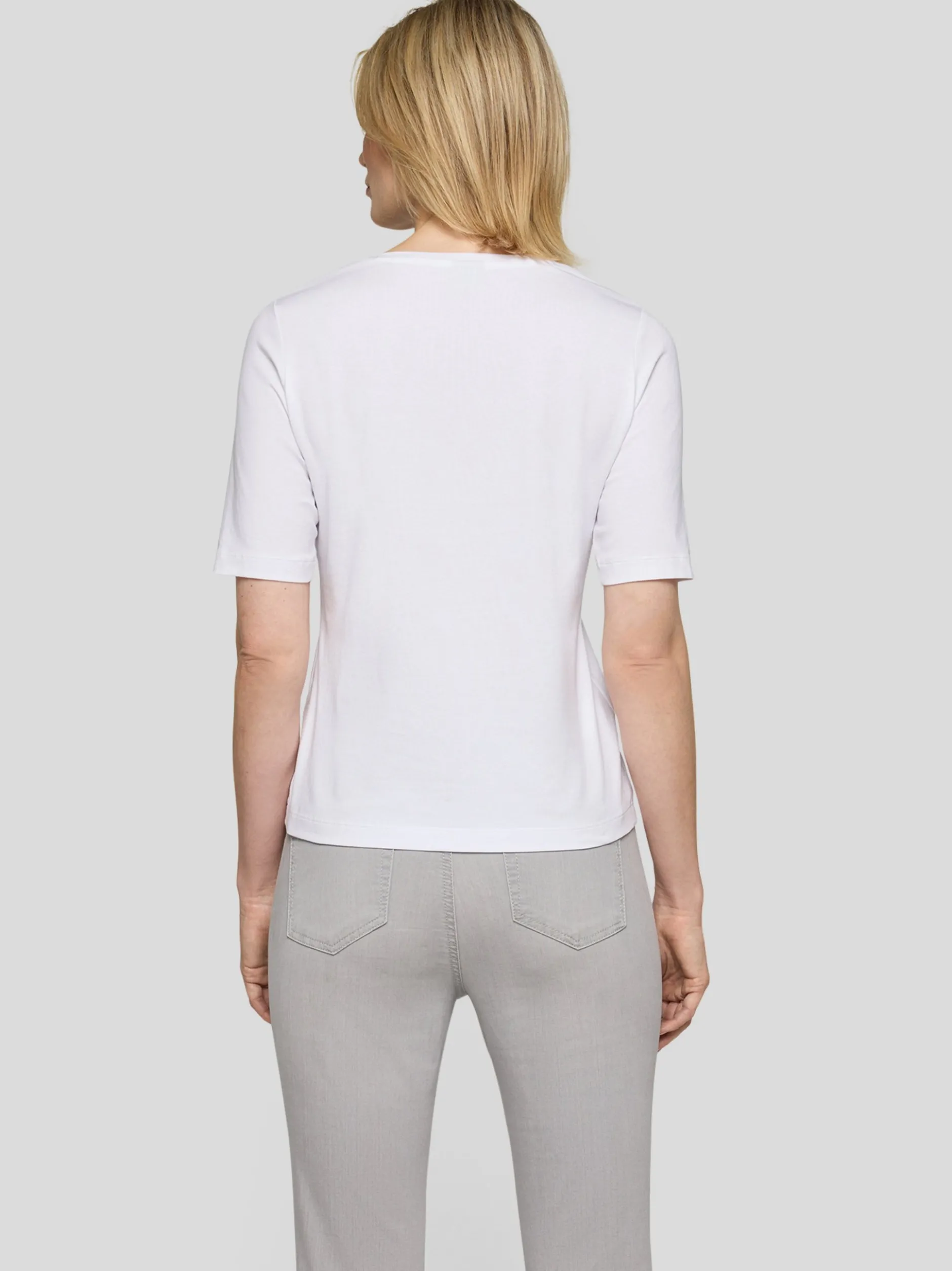 RABE Damen T-Shirt in weiß mehrfarbig