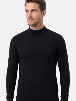 Ragman Herren Langarmshirt im 3er-Pack in mehrfarbig