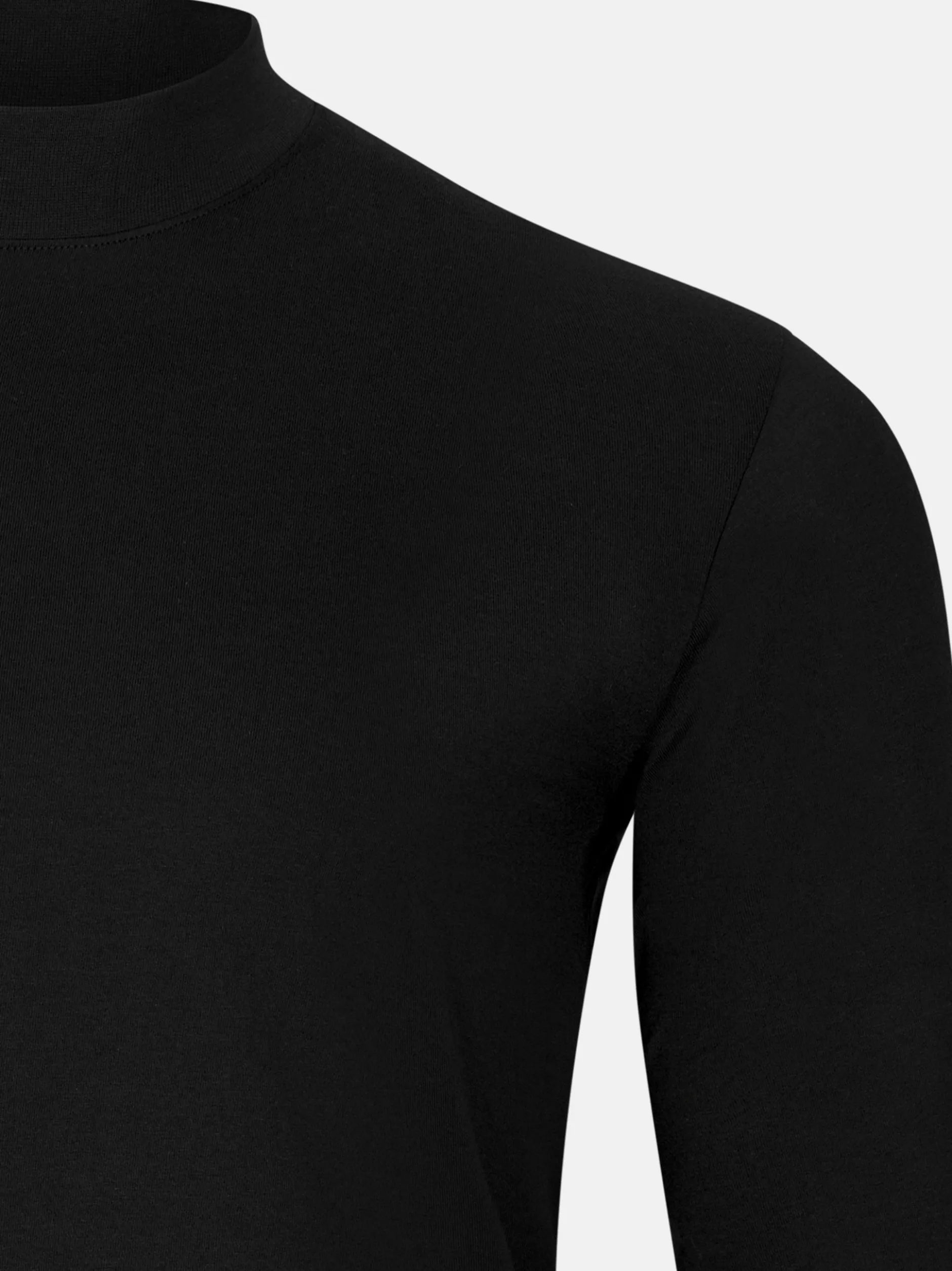 Ragman Herren Langarmshirt im 3er-Pack in grau